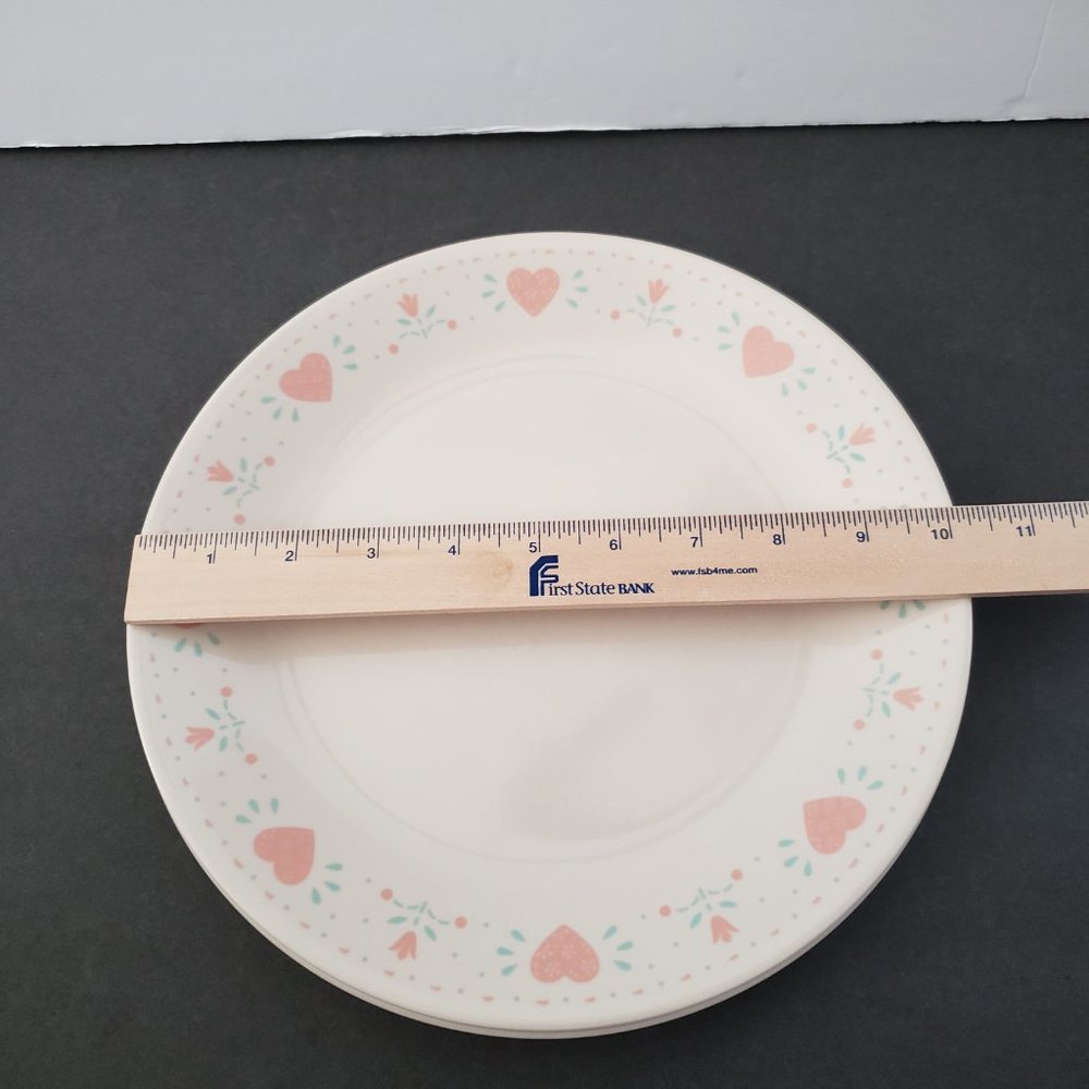 Corelle  FOREVER YOURS DINNER PLATES Set of 4 - Picture 6 of 6